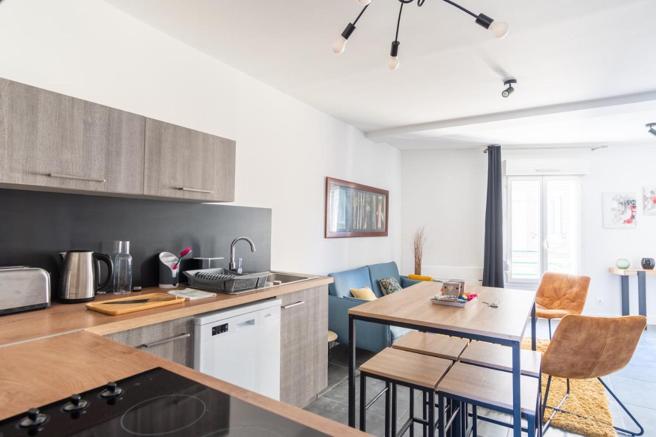 Appartement Cosy Danton 2 Chambres Le Havre Bagian luar foto
